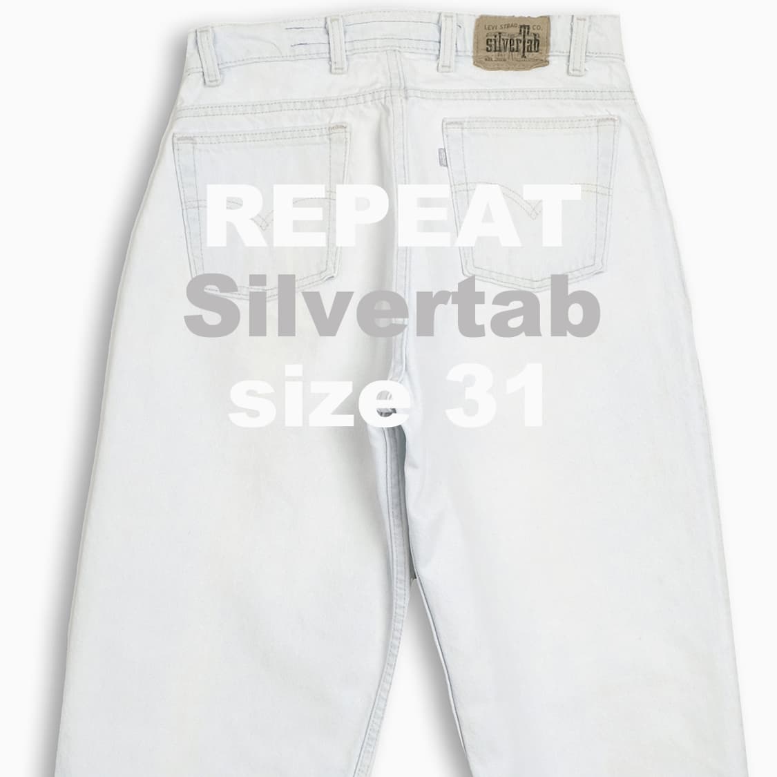 빈티지 리바이스 실버탭 배기핏 90s USA 31인치 SV5003206 상품이미지1