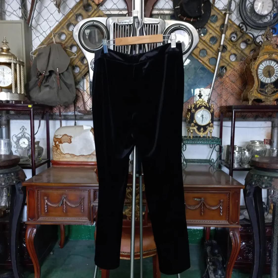 뻬띠앙뜨 여성 벨벳 일자바지 상품이미지5