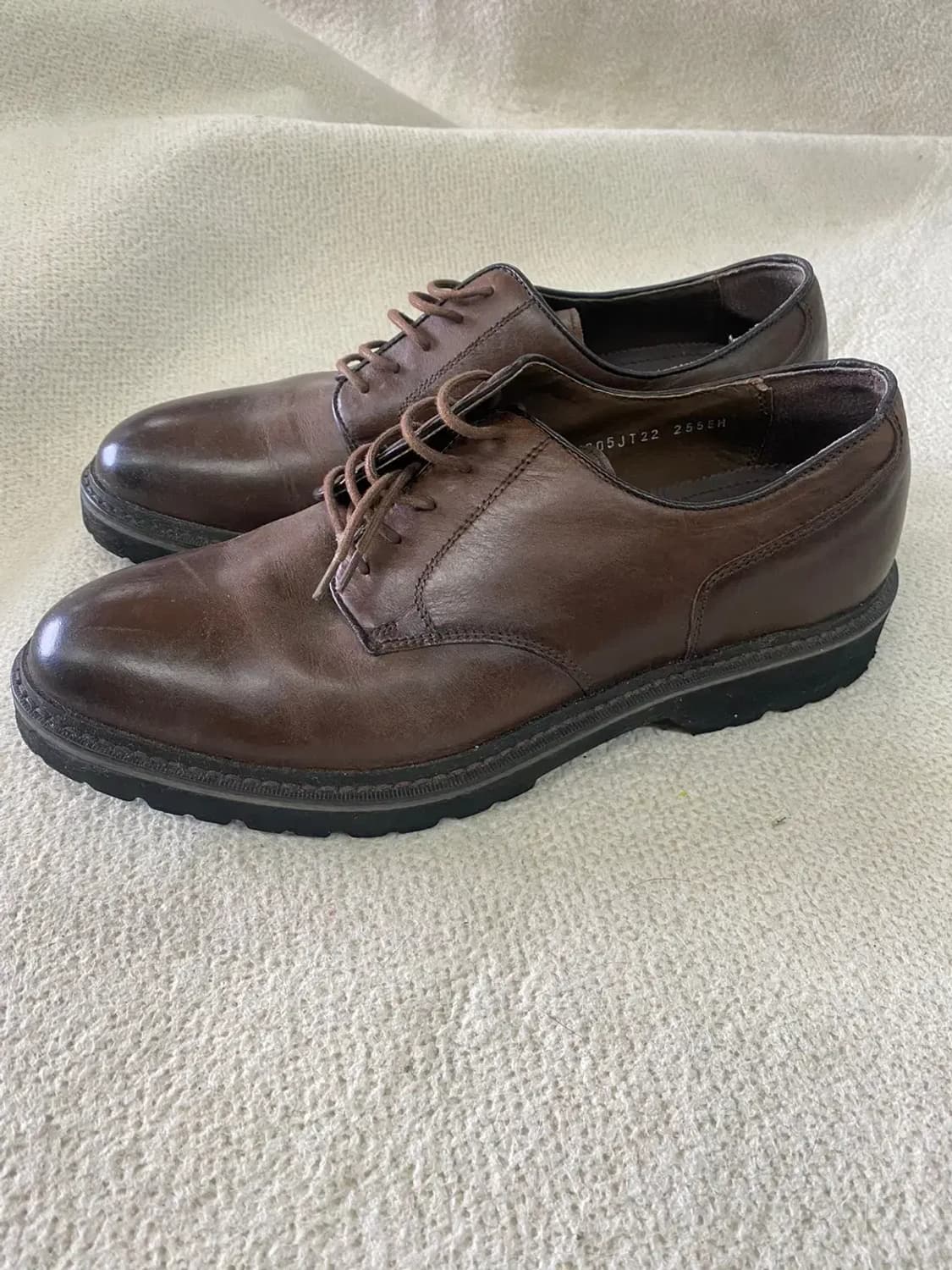 새상품 소다 남성 정장 구두 굽 3cm 255 상품이미지4