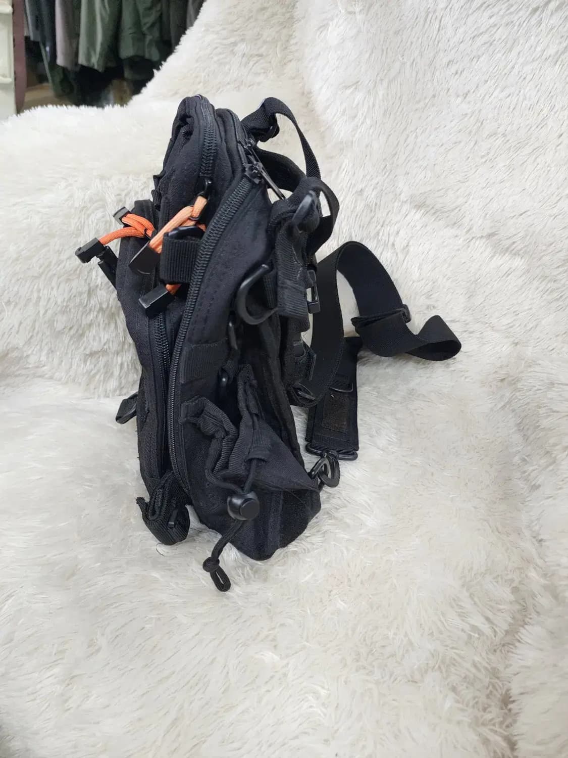 남성 낚시 배낭 캠핑 가방 보조 크로스힙색 상품이미지2