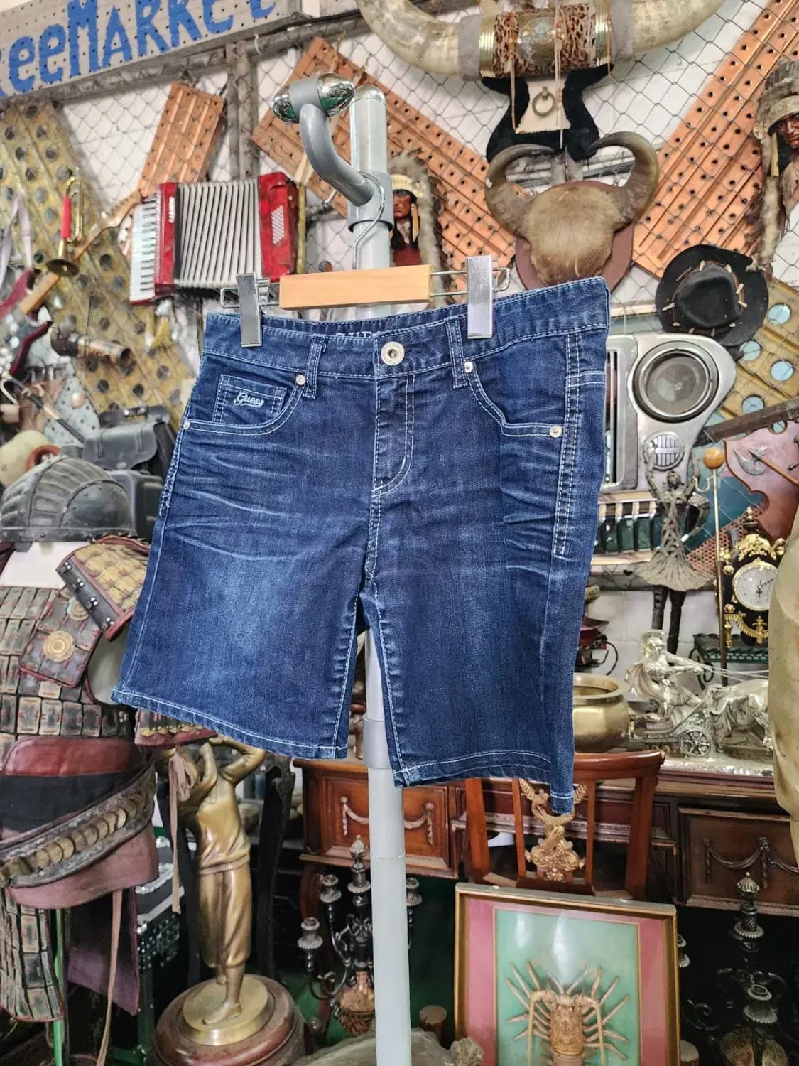 [GUESS] 게스 여성 데님청반바지 25 상품이미지2