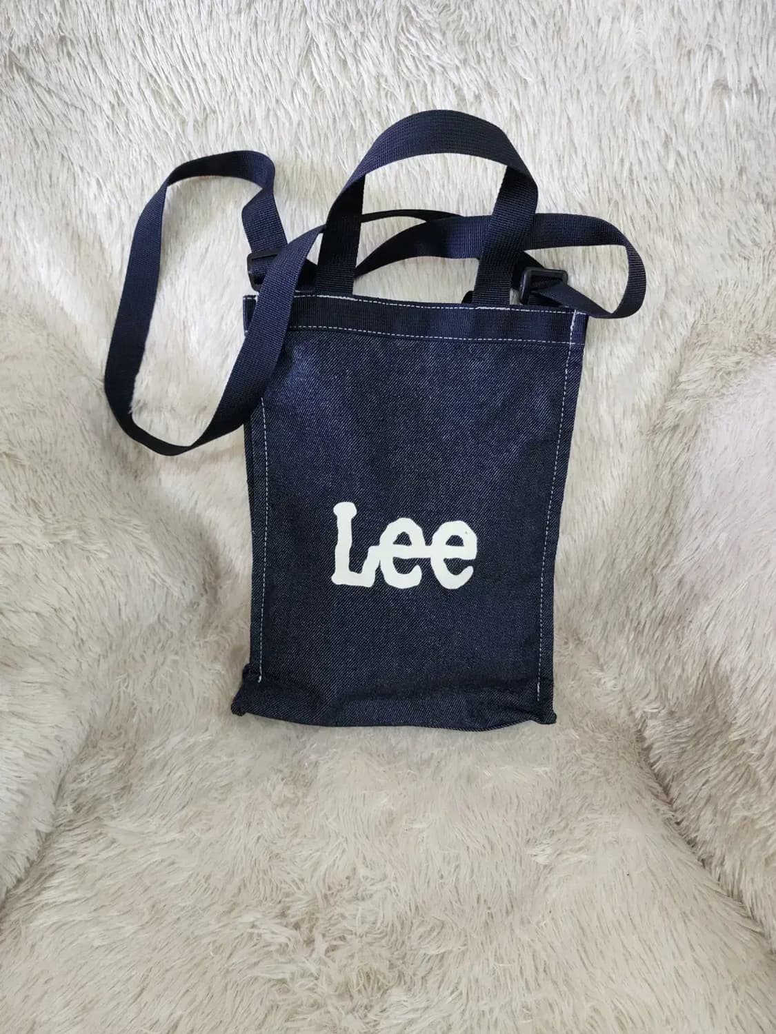 [Lee] 리 데님 빈티지 에코백  크로스백 보조백 상품이미지1