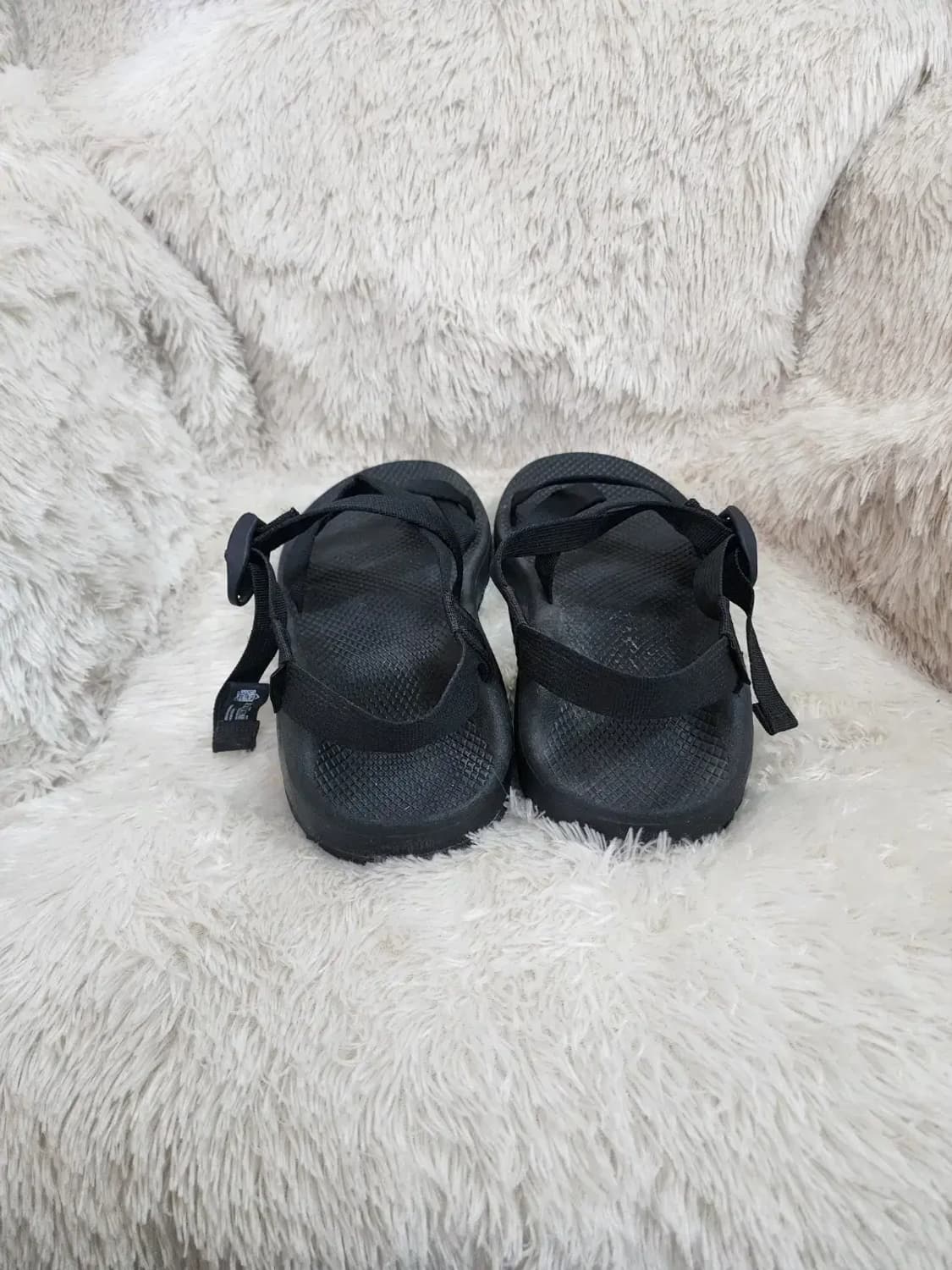 [Chaco] 차코 남성 스트랩 블랙 샌들 us 10w 상품이미지4