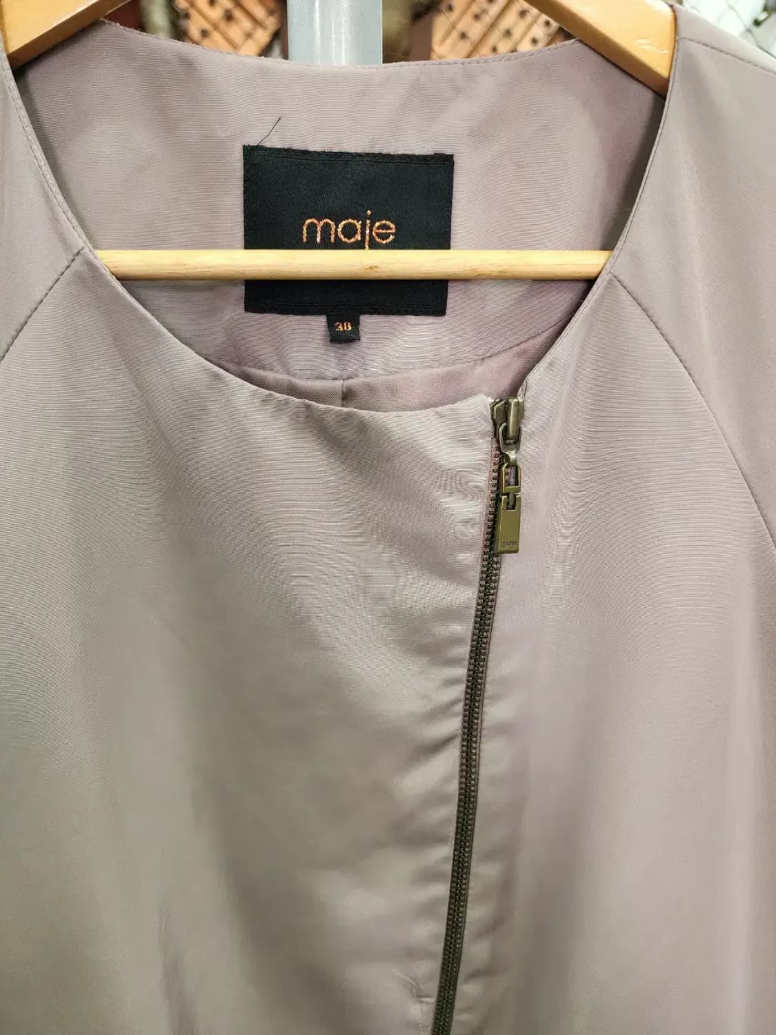 [maje] 마쥬 데일리 여성 허리조절 홑곁점퍼 자켓 85 상품이미지3