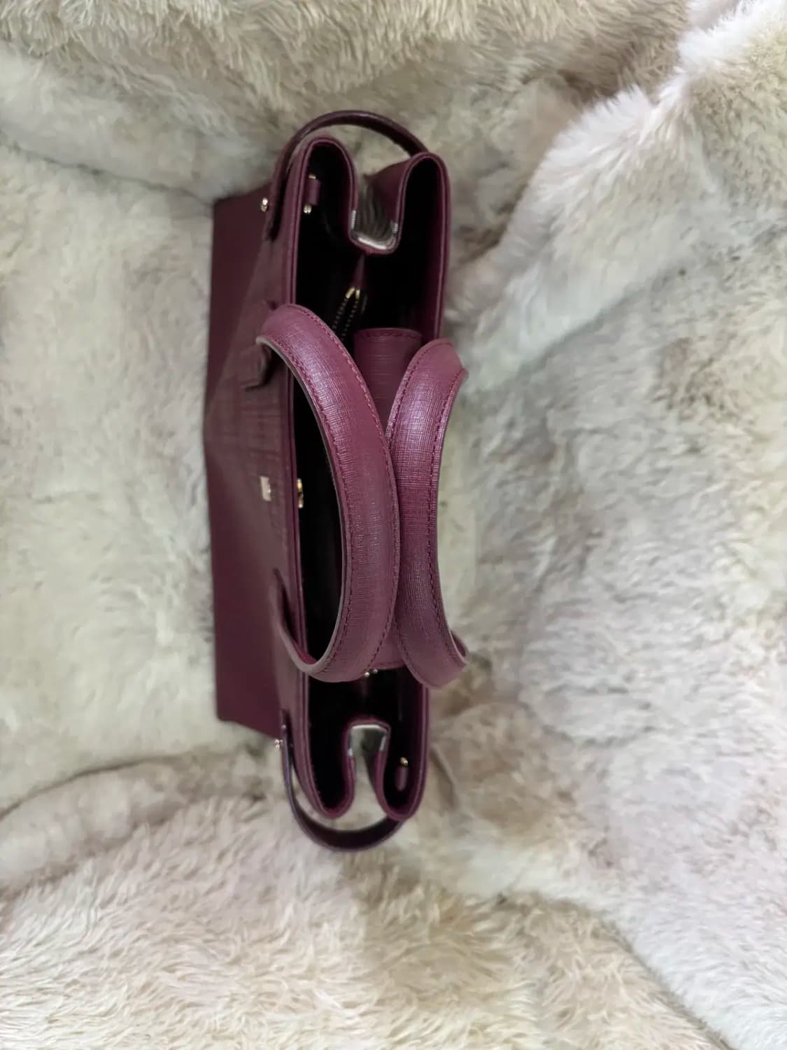 버건디 닥스 토드백 상품이미지2