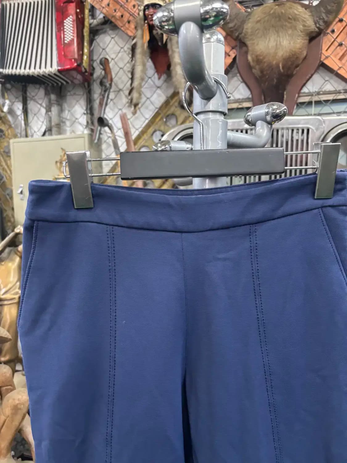 MSGM  네이비 블루 팬츠 상품이미지2