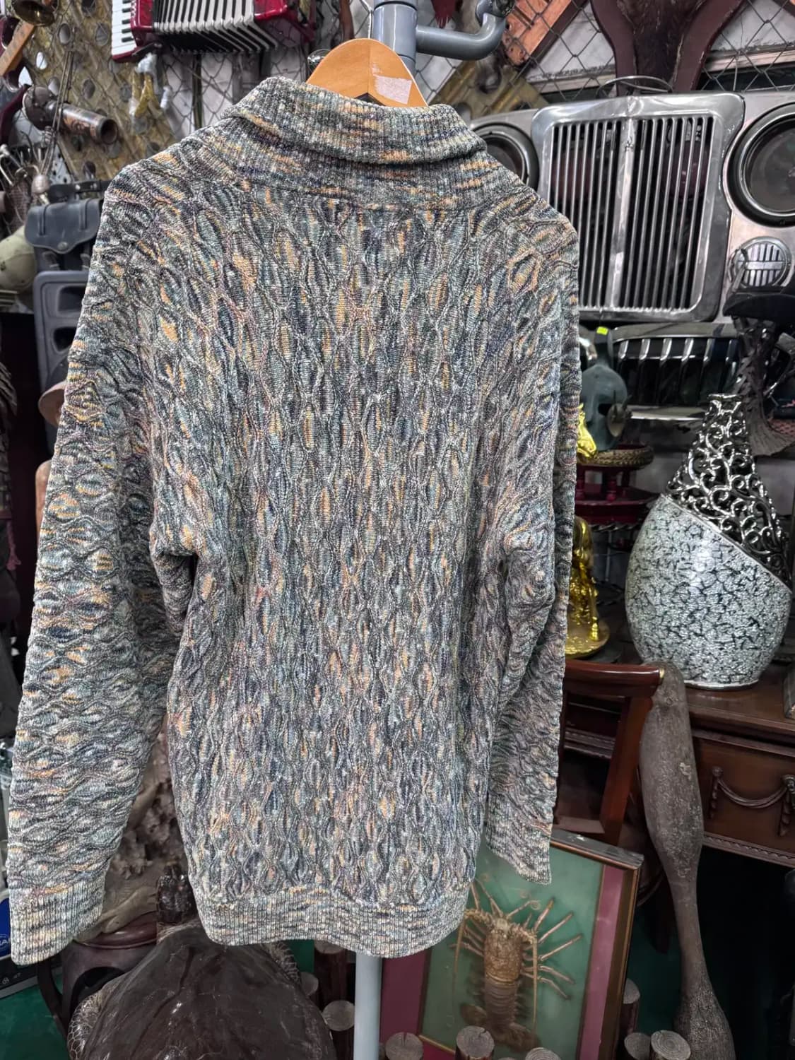 미쏘니 MISSONI 물결무늬 패턴 니트 상품이미지2