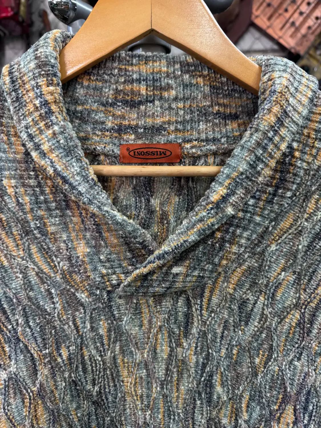 미쏘니 MISSONI 물결무늬 패턴 니트 상품이미지5