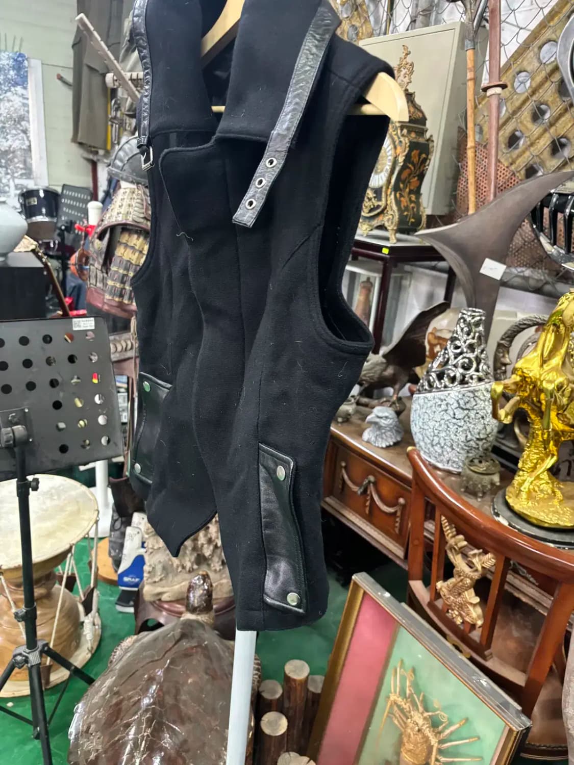 퓨에르옴므 남성 모직 조끼 베스트-텍 있는 새상품 상품이미지3