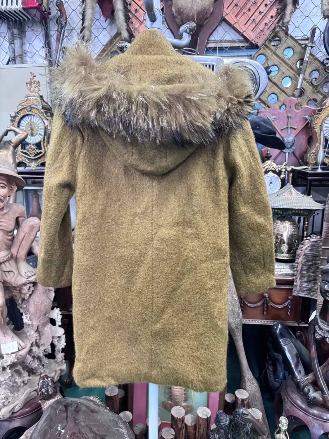 오즈세컨 모직겨울자켓 여성코트 (모자털부착가능) 상품이미지6