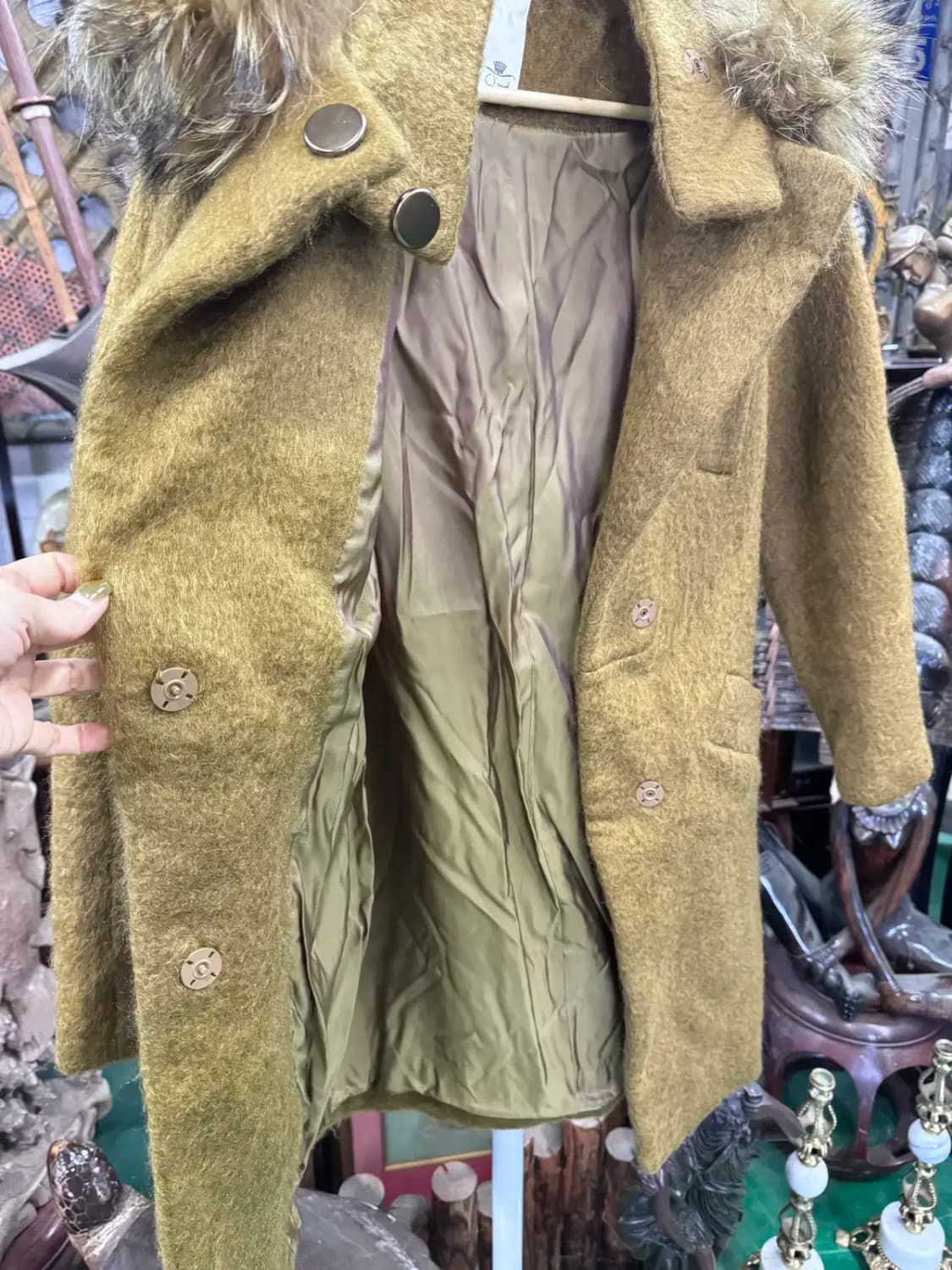 오즈세컨 모직겨울자켓 여성코트 (모자털부착가능) 상품이미지9