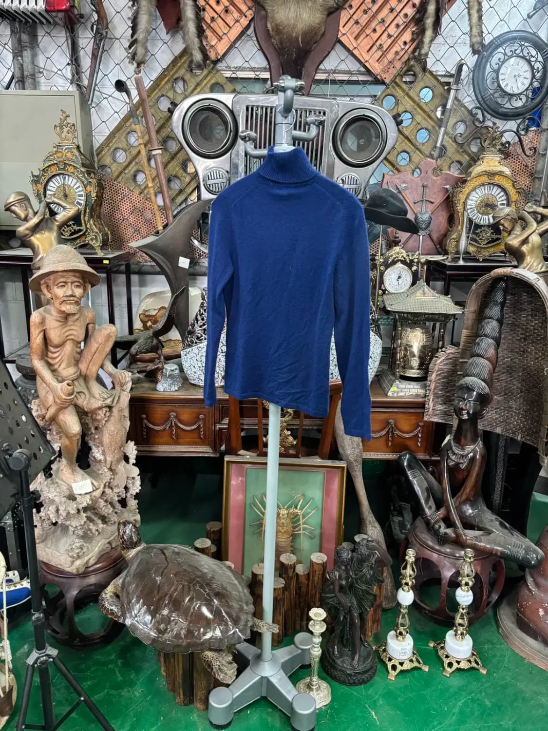 로드앤테일러 캐시미어 100% 목폴라 스웨터 상품이미지4