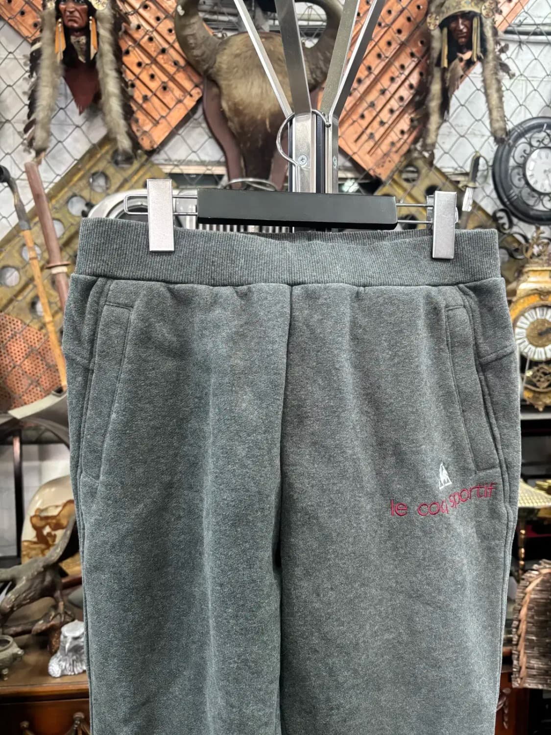 르꼬끄 남녀공용 기모 트레이닝복 바지 진그레이 L 상품이미지2