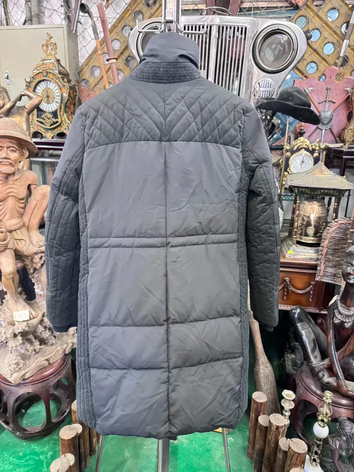 구호 (kuho) 니트  패딩 덕다운 여성 겨울 자켓 상품이미지4