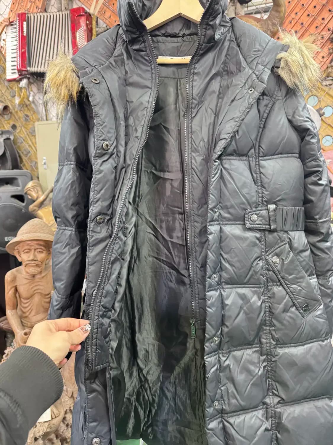 DKNY 여성용 다운 패딩 (블랙) S 사이즈 상품이미지6