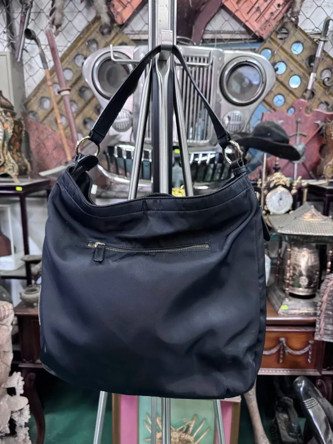 시슬리 블랙 자크 포인트 숄더백 상품이미지2