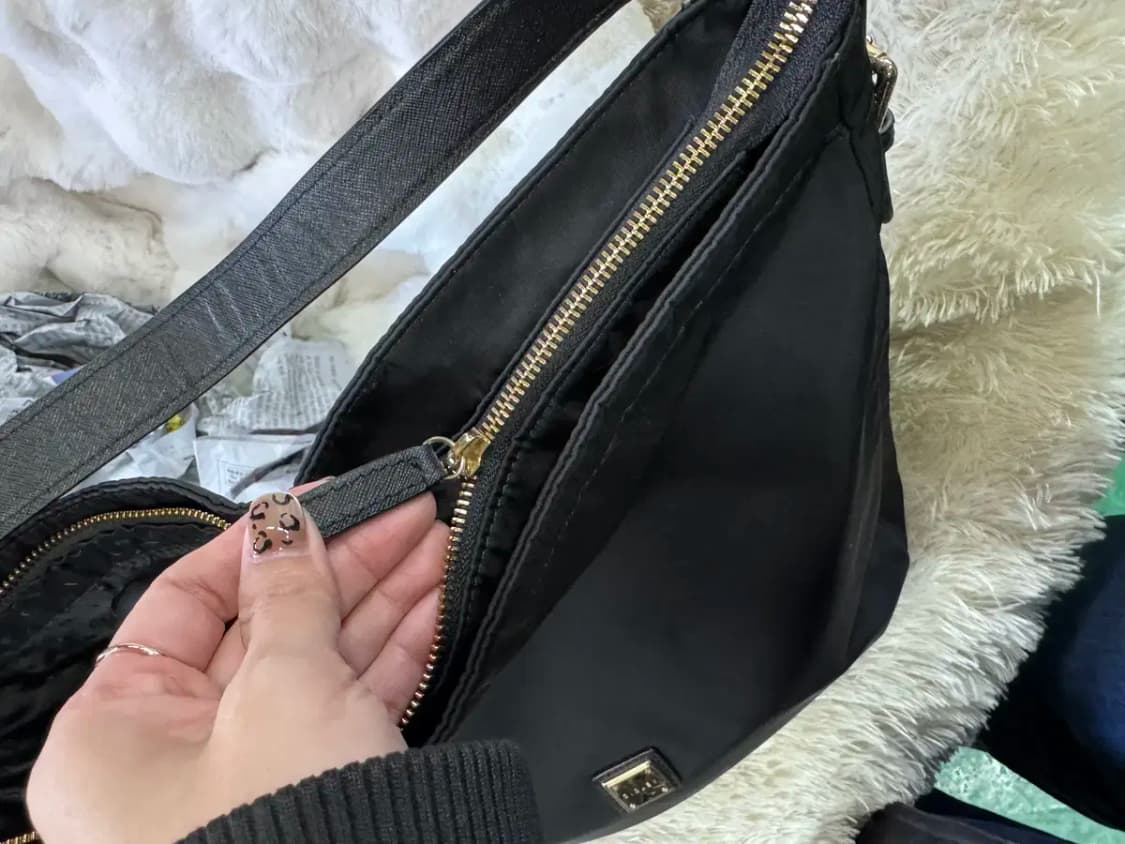 시슬리 블랙 자크 포인트 숄더백 상품이미지5