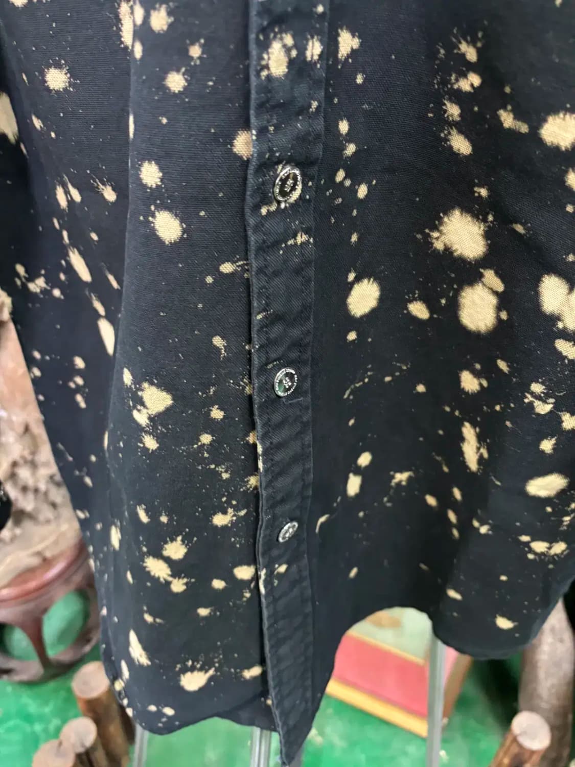 라프시몬스 스털링루비 셔츠 44 블랙 상품이미지3