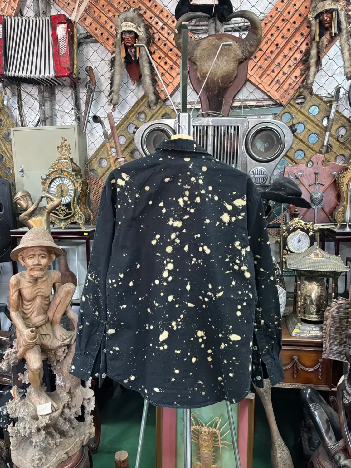 라프시몬스 스털링루비 셔츠 44 블랙 상품이미지6