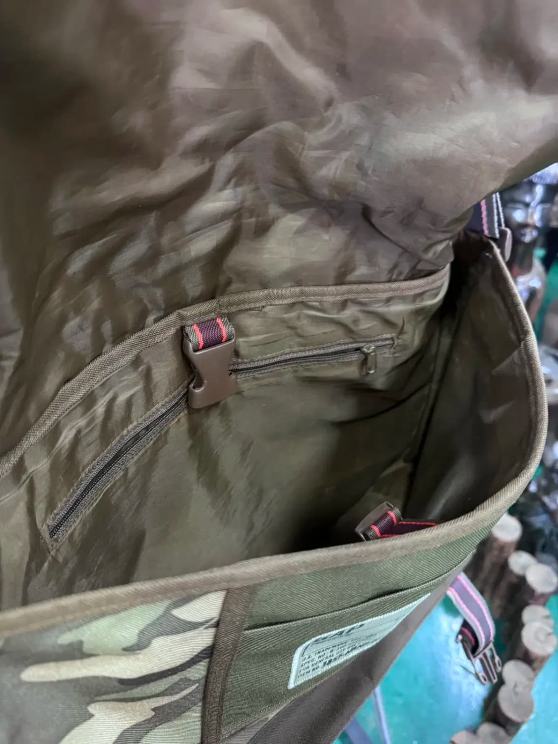 갭 GAP 브라운 코듀로이 메신져백 상품이미지5