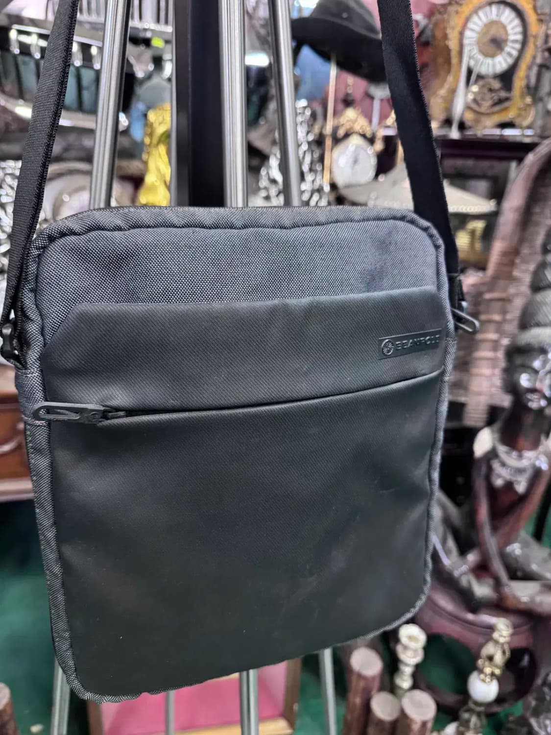 빈폴 블랙 남성 오피스 블랙 크로스백 상품이미지3