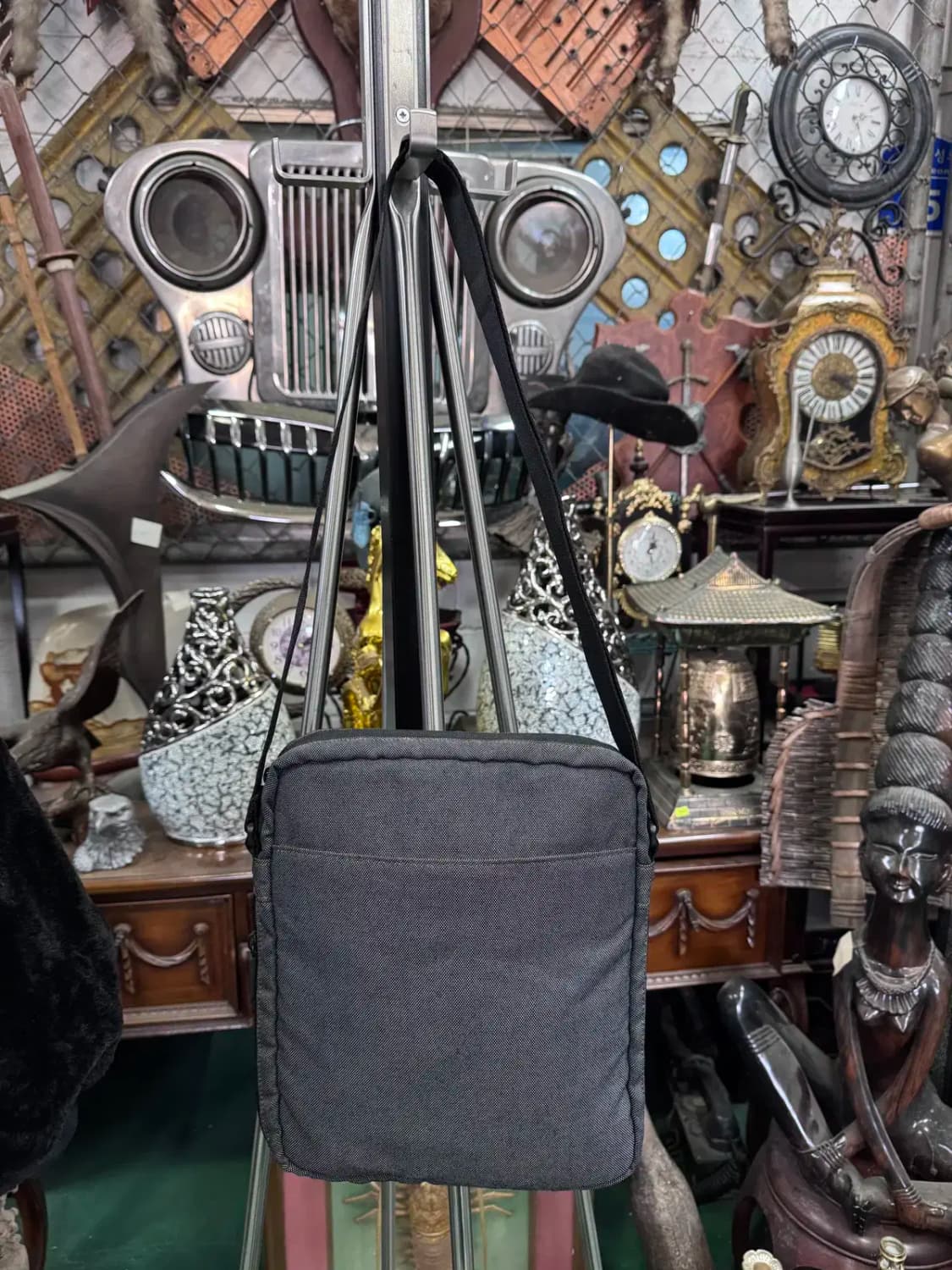 빈폴 블랙 남성 오피스 블랙 크로스백 상품이미지4