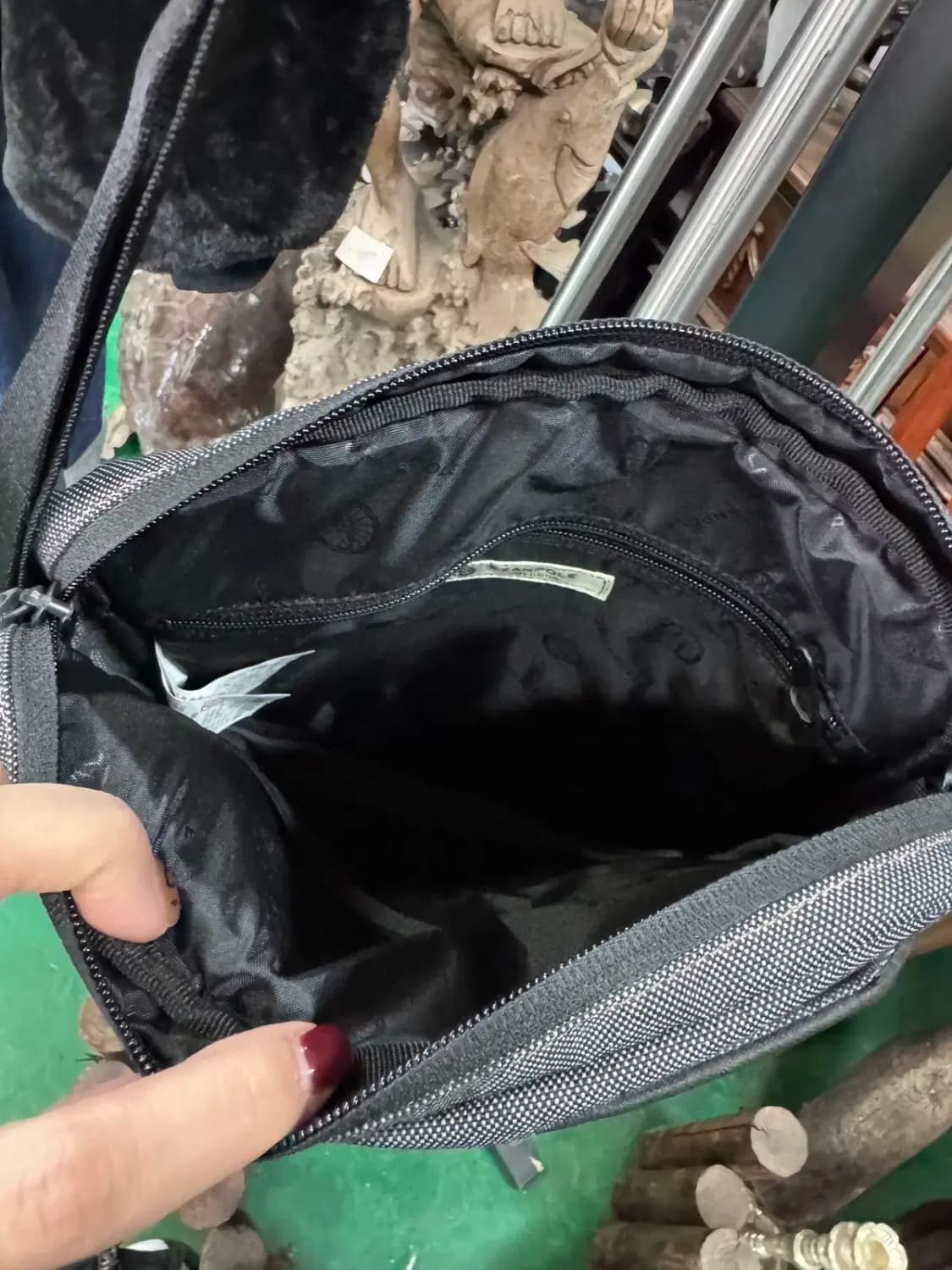 빈폴 블랙 남성 오피스 블랙 크로스백 상품이미지6