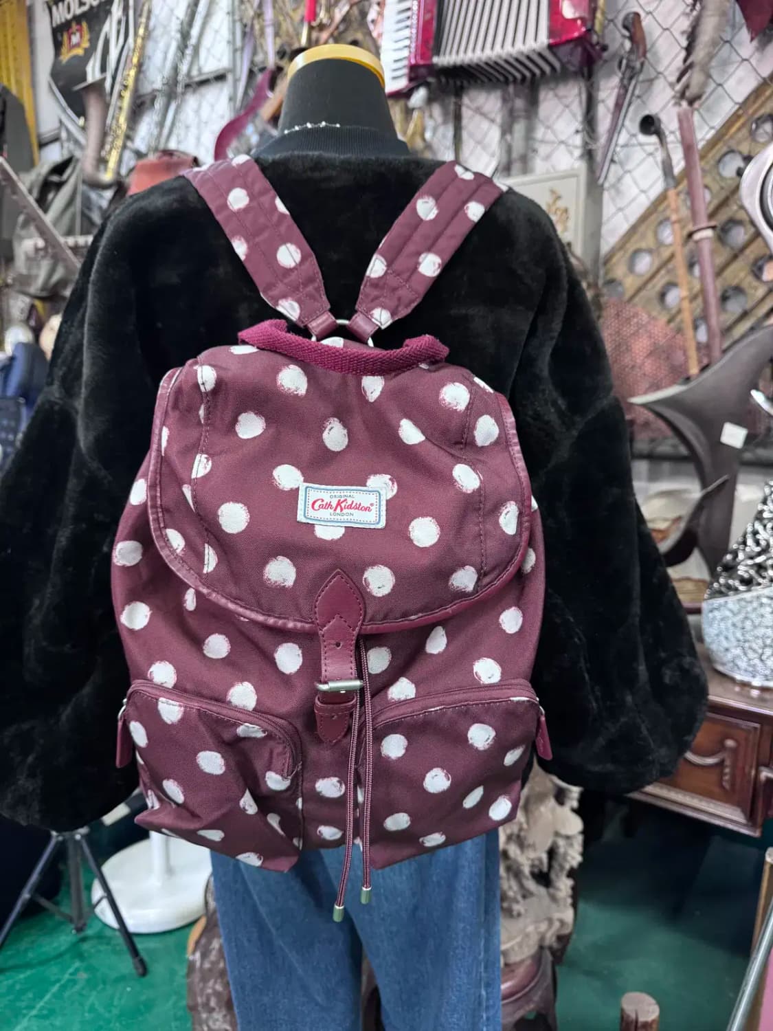 캐스키드슨 스머지 스팟 버클 백팩 미니백 상품이미지1