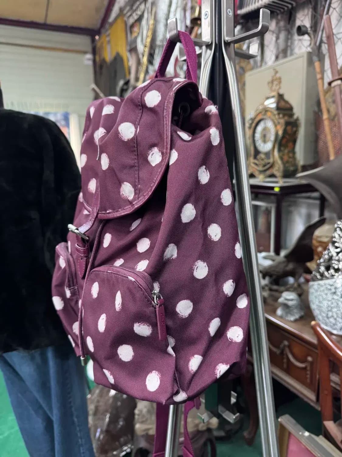 캐스키드슨 스머지 스팟 버클 백팩 미니백 상품이미지4