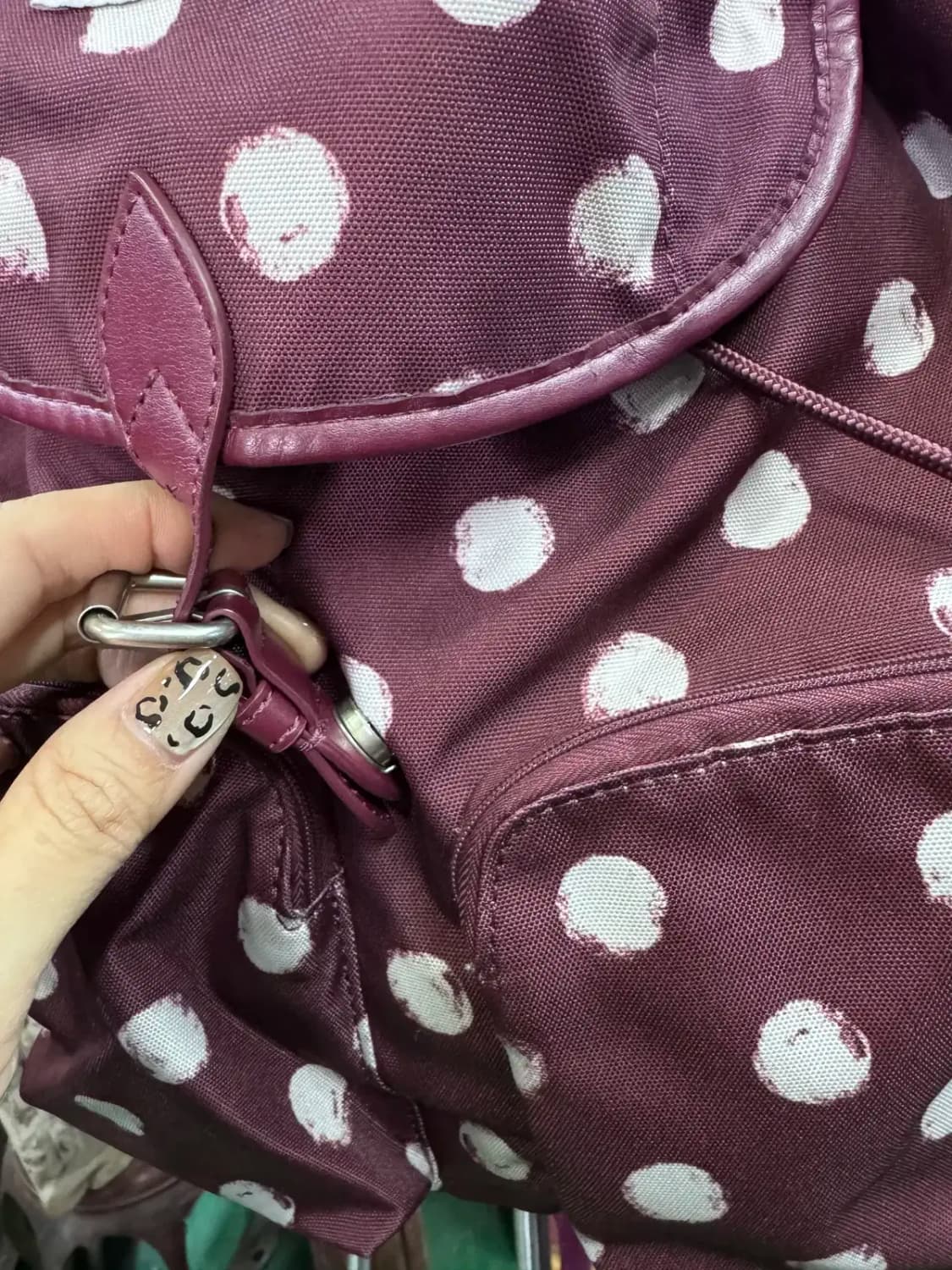 캐스키드슨 스머지 스팟 버클 백팩 미니백 상품이미지5