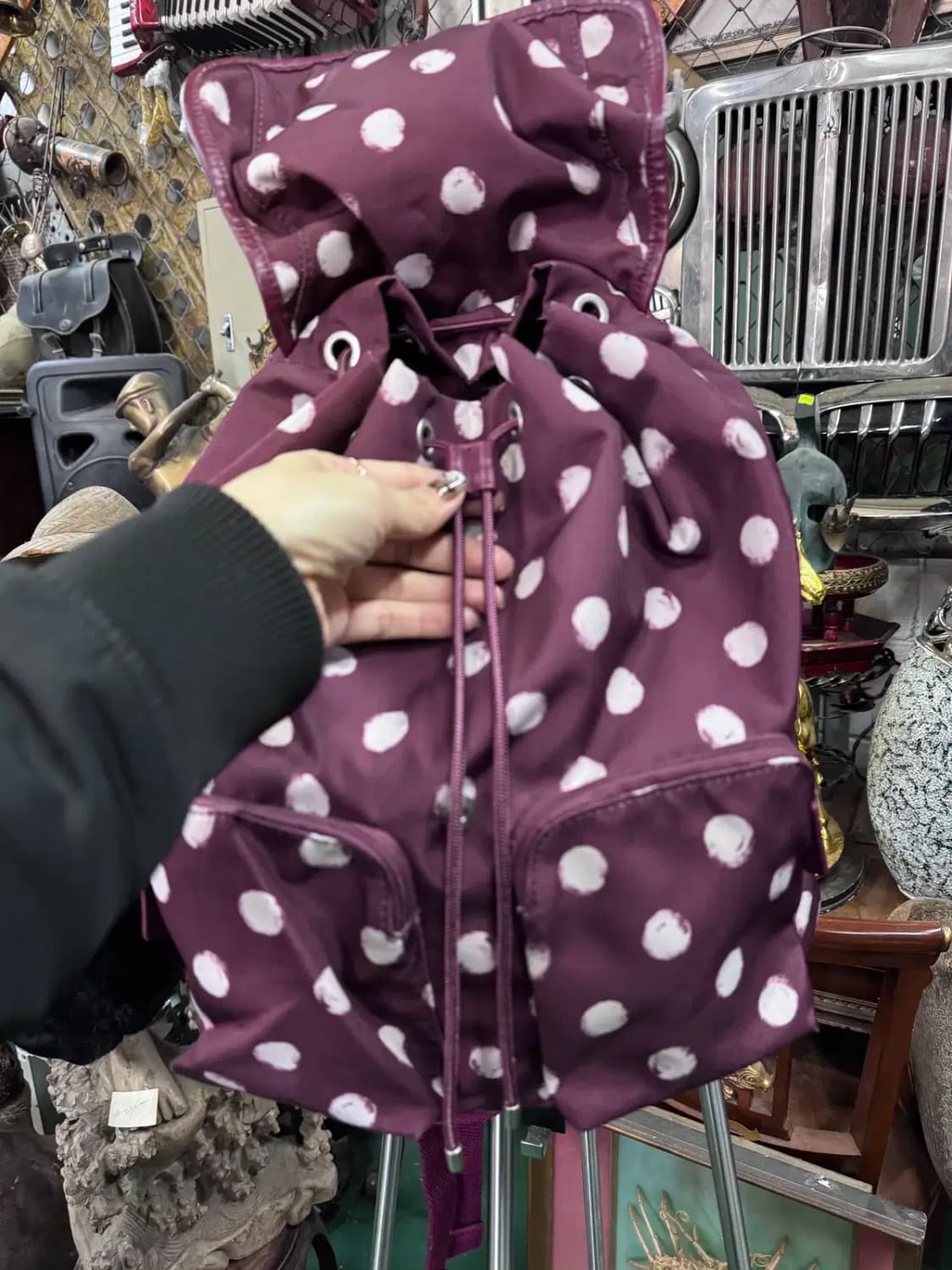 캐스키드슨 스머지 스팟 버클 백팩 미니백 상품이미지8