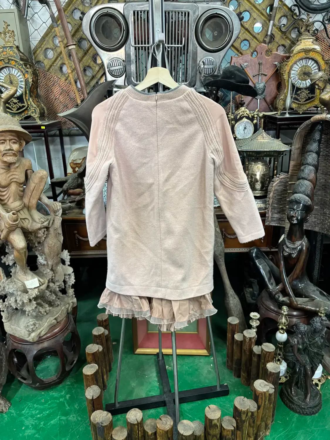 오즈세컨 플레어 기모 원피스 상품이미지4