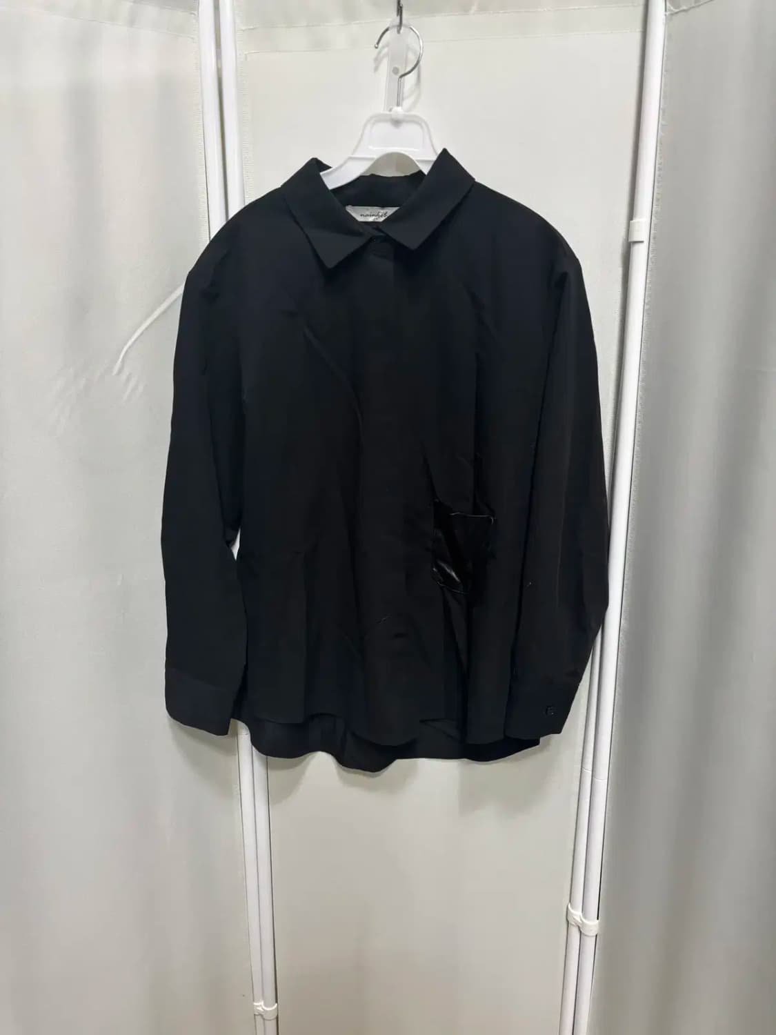 나인콜 포켓 포인트 셔츠 남방 블라우스 상품이미지1