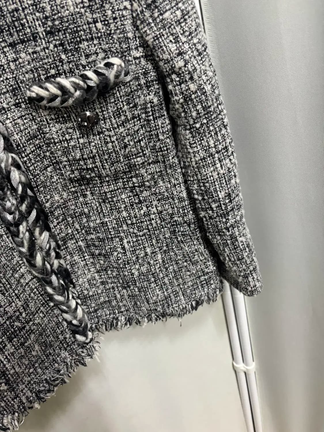 미쏘 트위드 자켓 M 상품이미지3