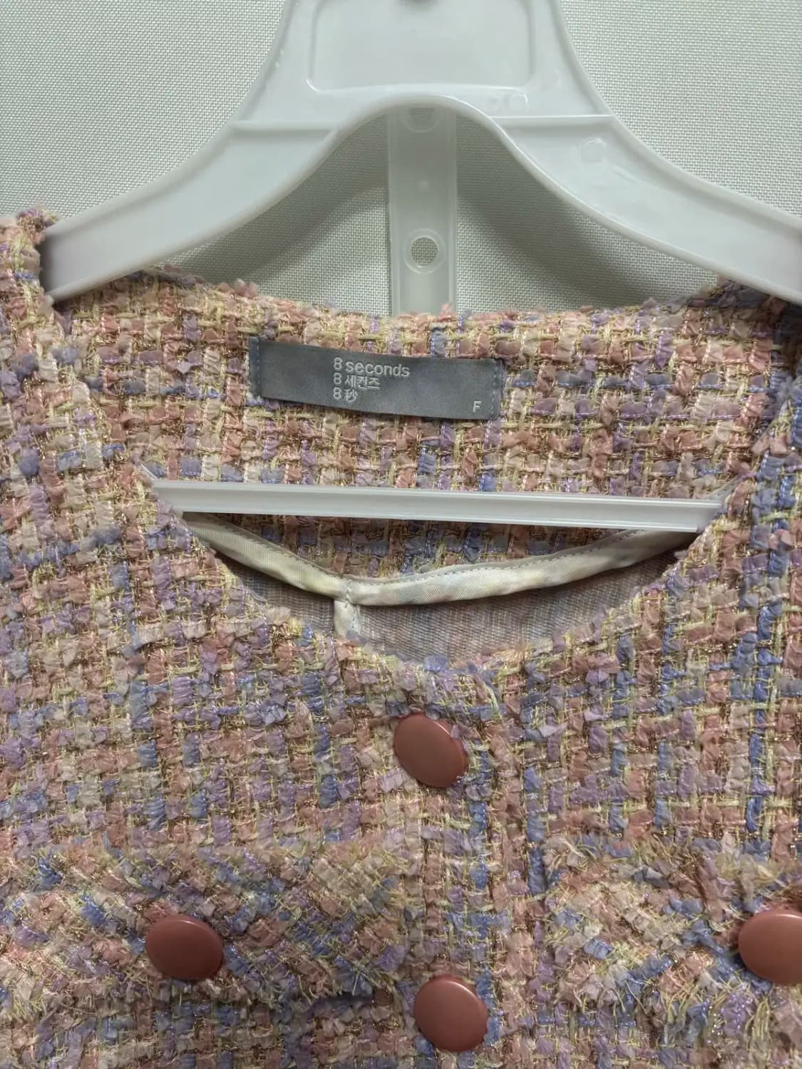 8세컨즈 트위드 반팔 자켓 FREE 상품이미지2