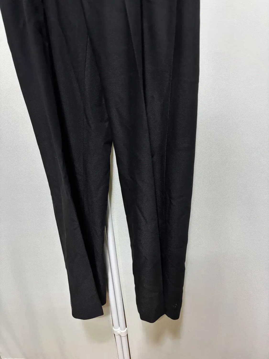 메종미네드 간절기 블랙 투턱 슬랙스 30 상품이미지3