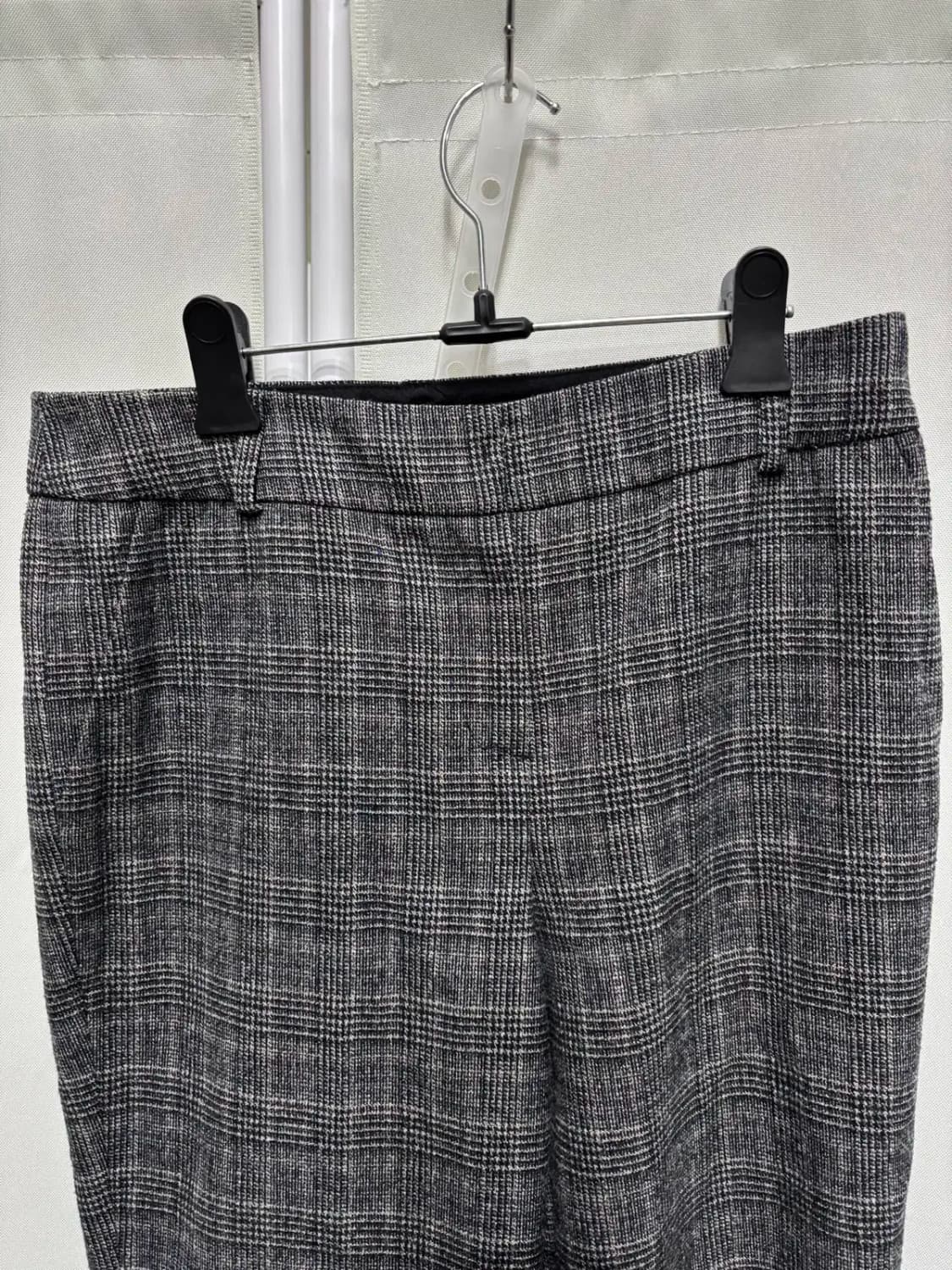 씨씨 콜렉트 체크 무늬 슬랙스 바지 55 상품이미지2