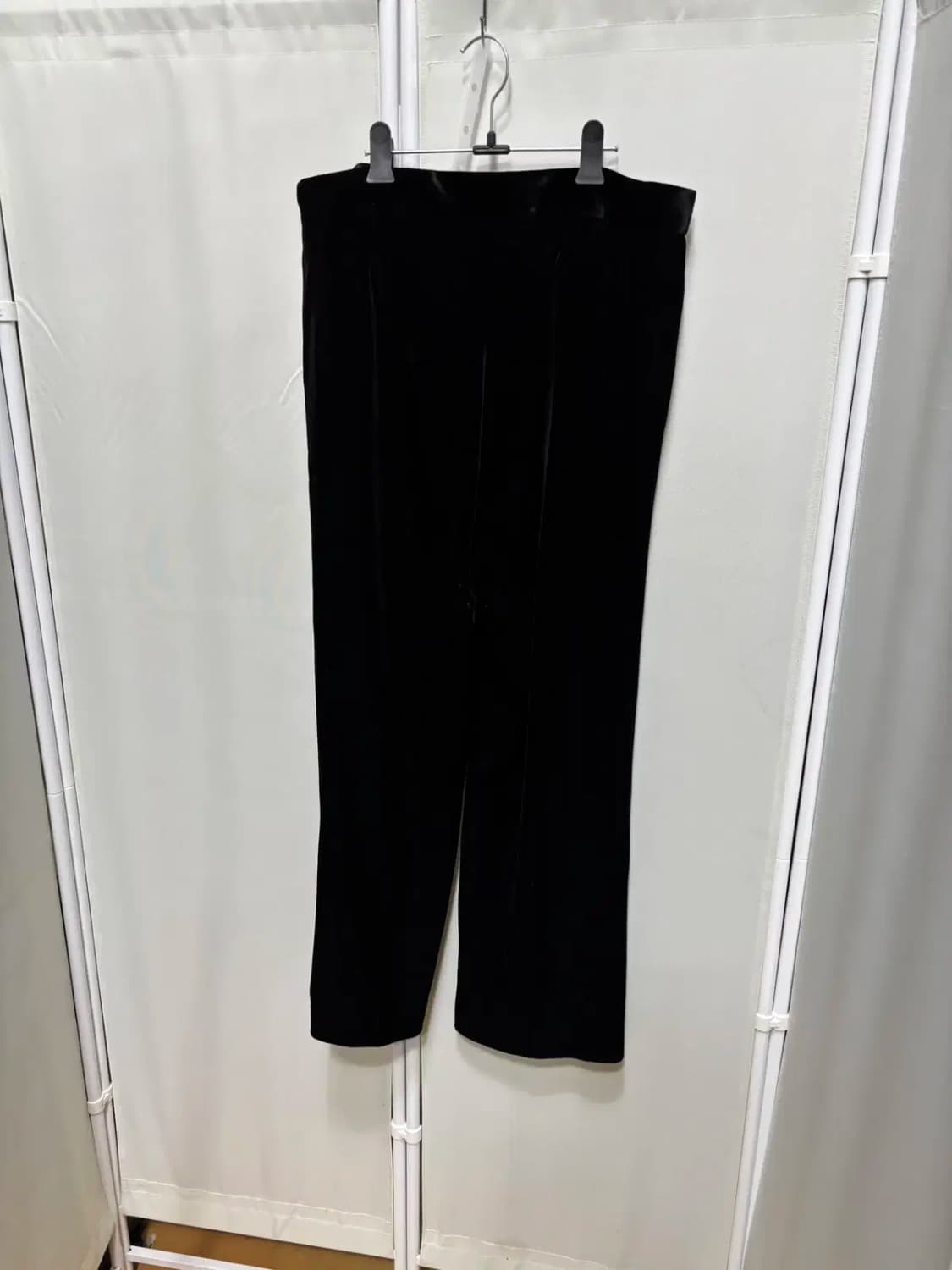 성미 울 100% 벨벳 일자 통바지 상품이미지4