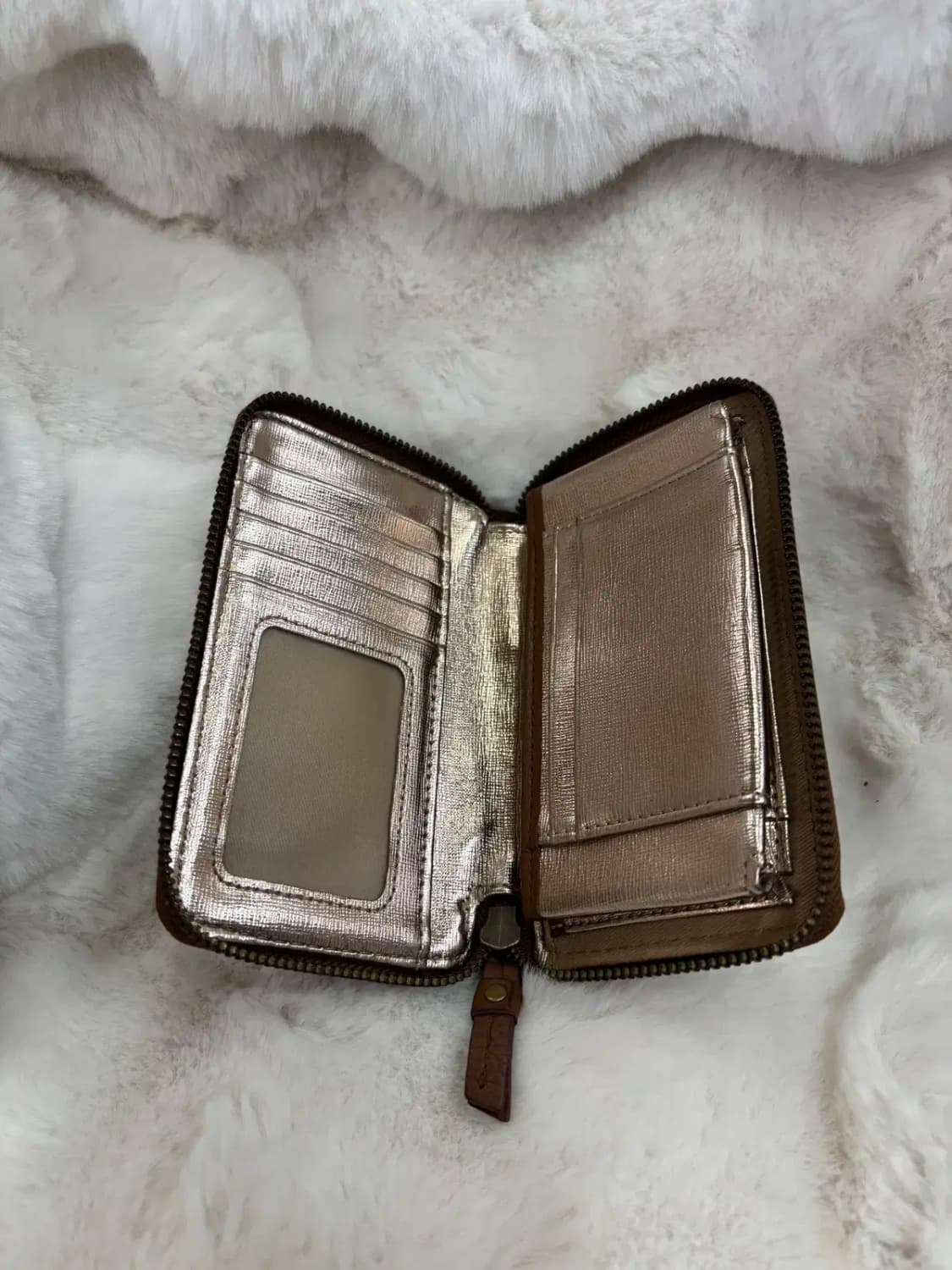 파슬 지퍼 클러치 빈티지 지갑 상품이미지3