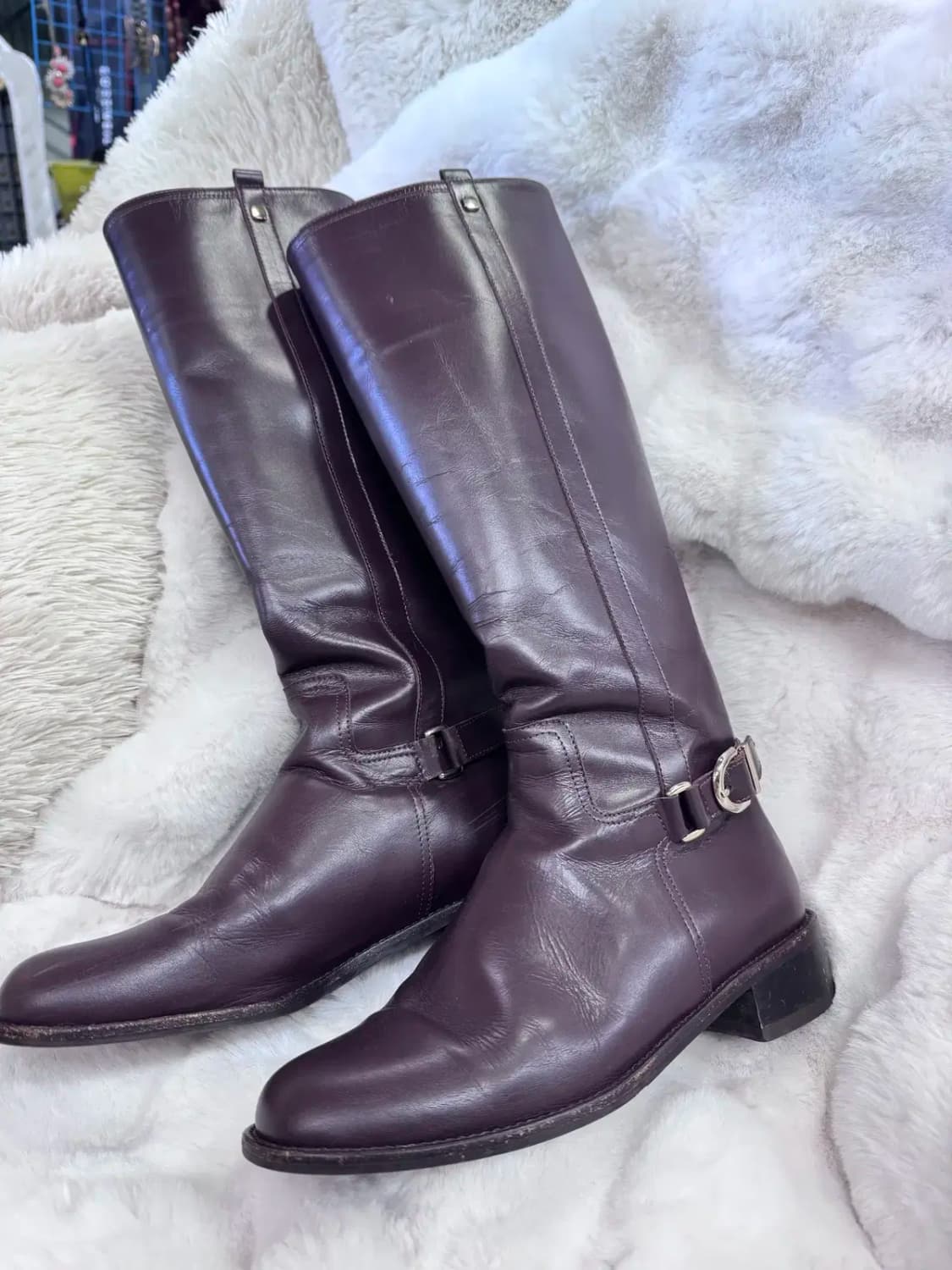 모디아티코 MODIATTICO 브라운 롱부츠 상품이미지3