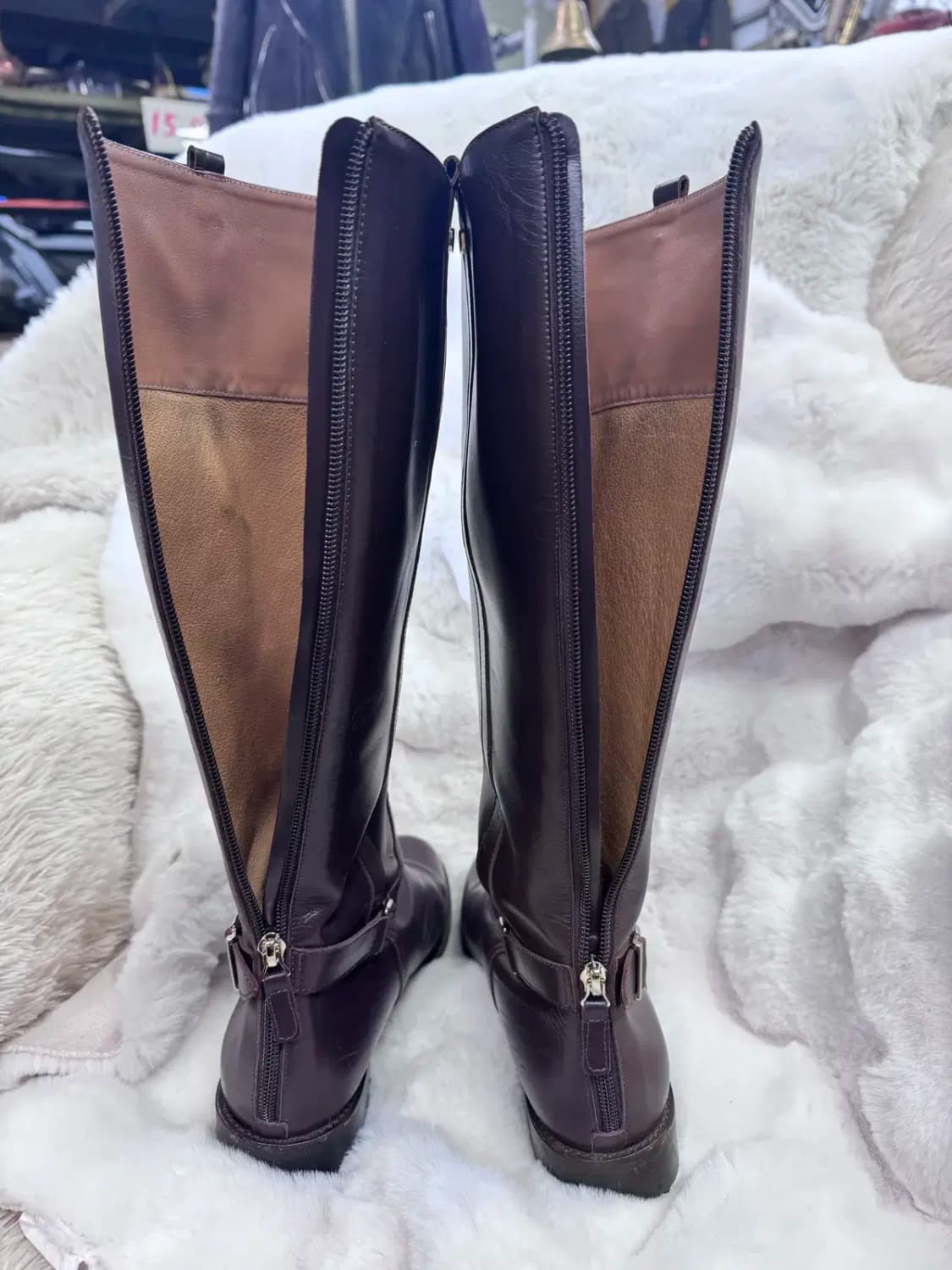 모디아티코 MODIATTICO 브라운 롱부츠 상품이미지8