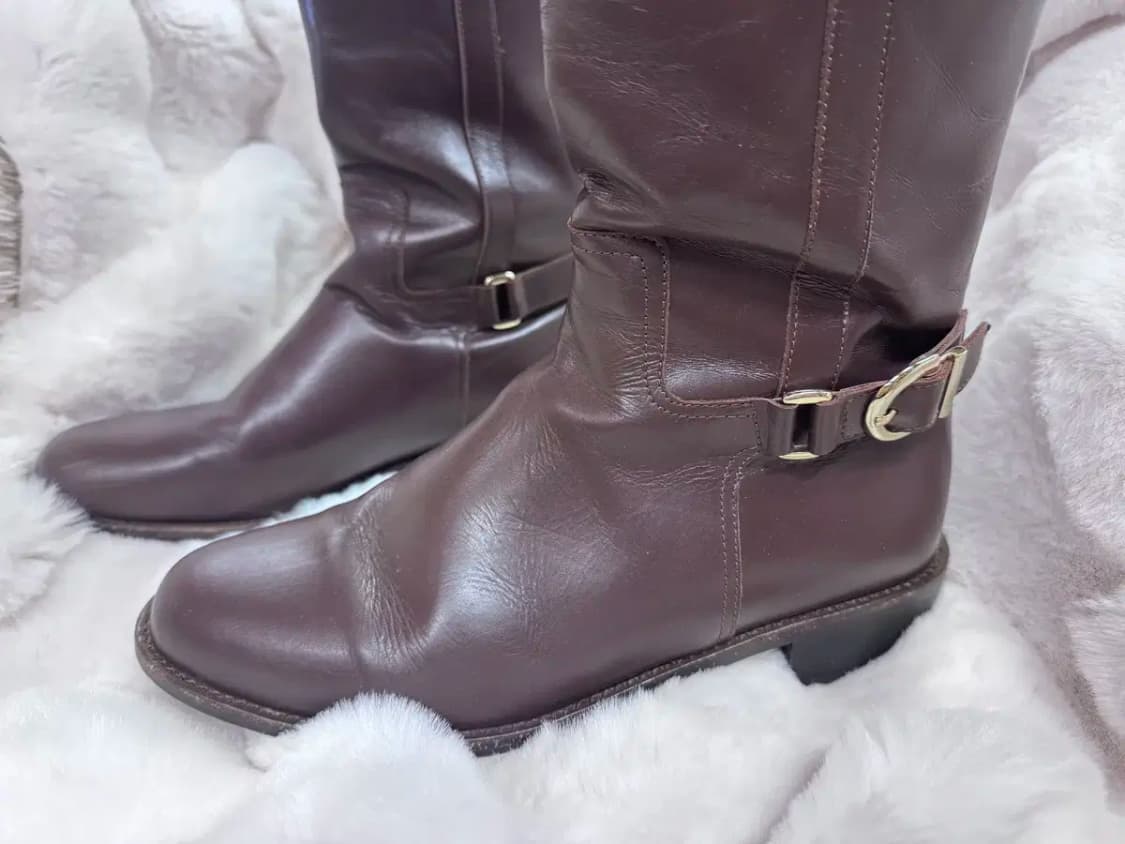 모디아티코 MODIATTICO 브라운 롱부츠 상품이미지9