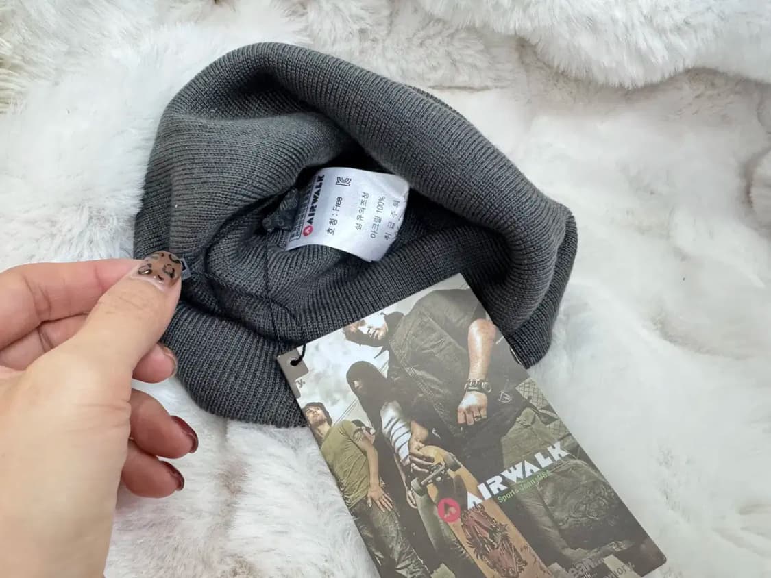 새상품 Airwalk 빈티지 아동 펑크비니 (free) 상품이미지5