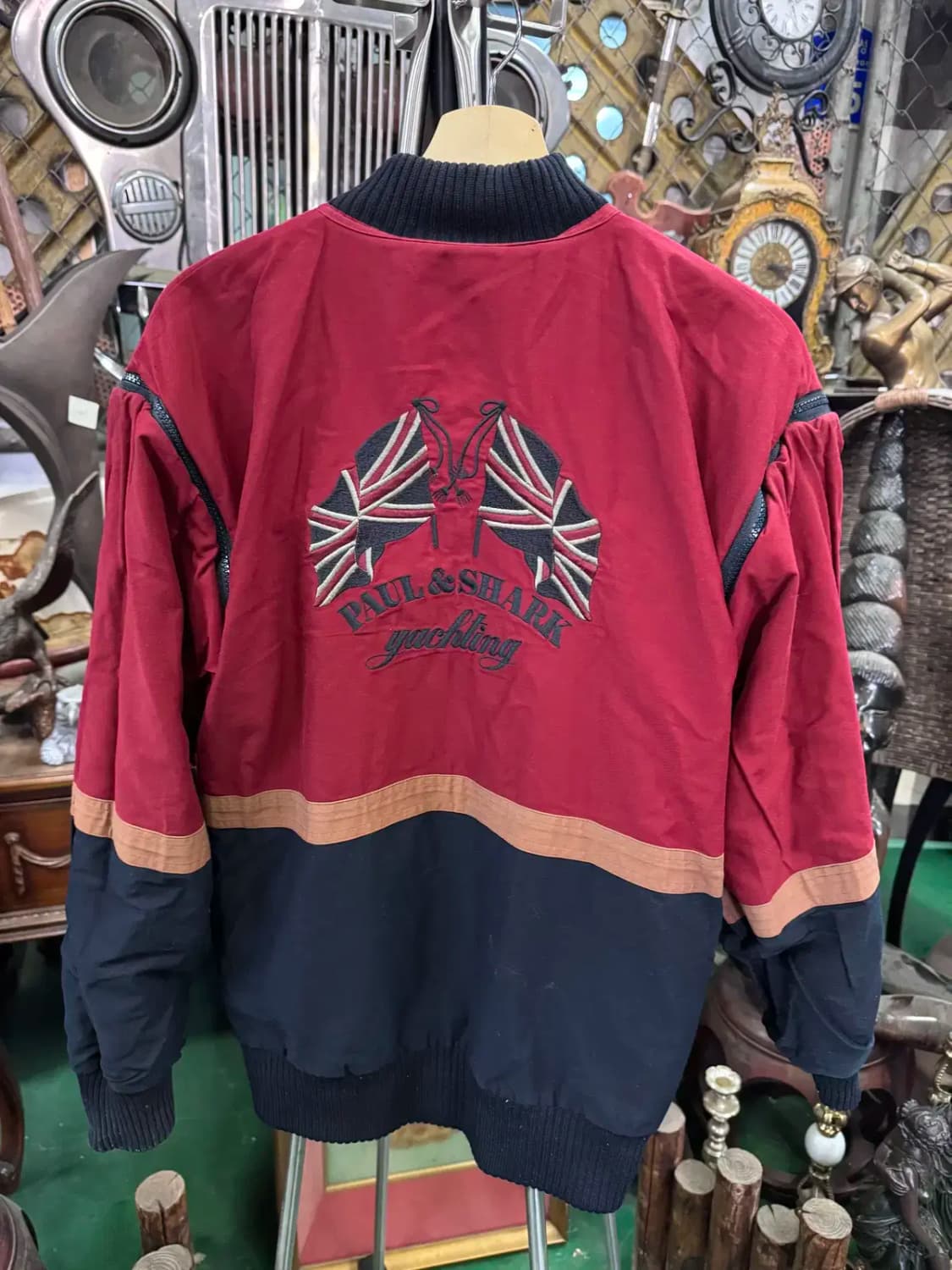 폴앤샤크 (Paul & Shark) 양면 봄버 재킷 M 상품이미지1