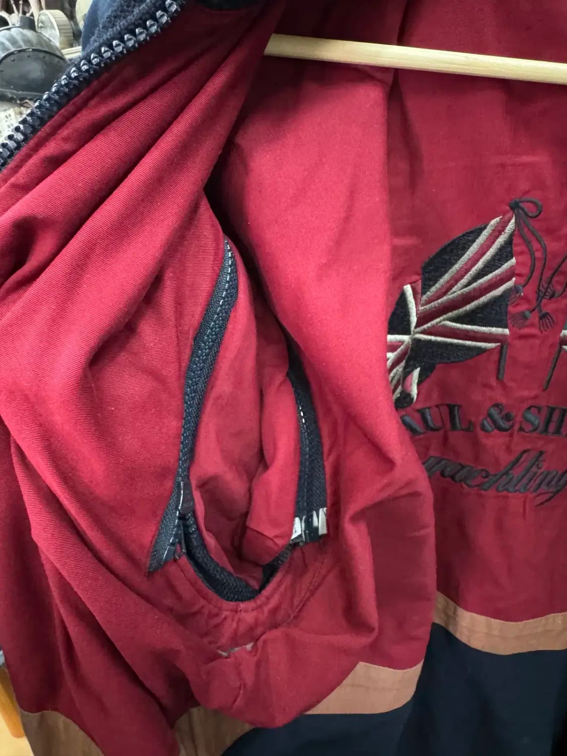 폴앤샤크 (Paul & Shark) 양면 봄버 재킷 M 상품이미지4