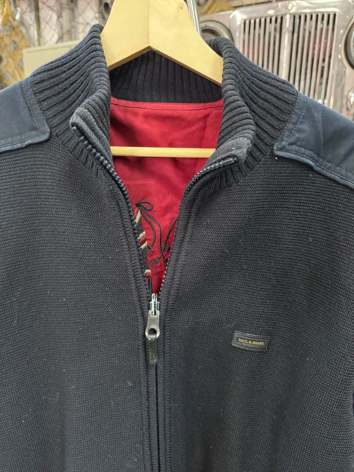 폴앤샤크 (Paul & Shark) 양면 봄버 재킷 M 상품이미지6