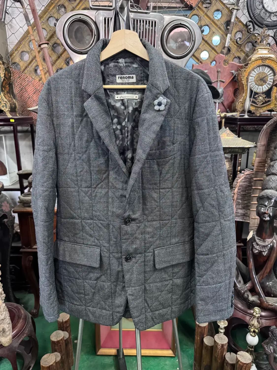 레노마 (renoma) 남성용 퀼팅 재킷 상품이미지1