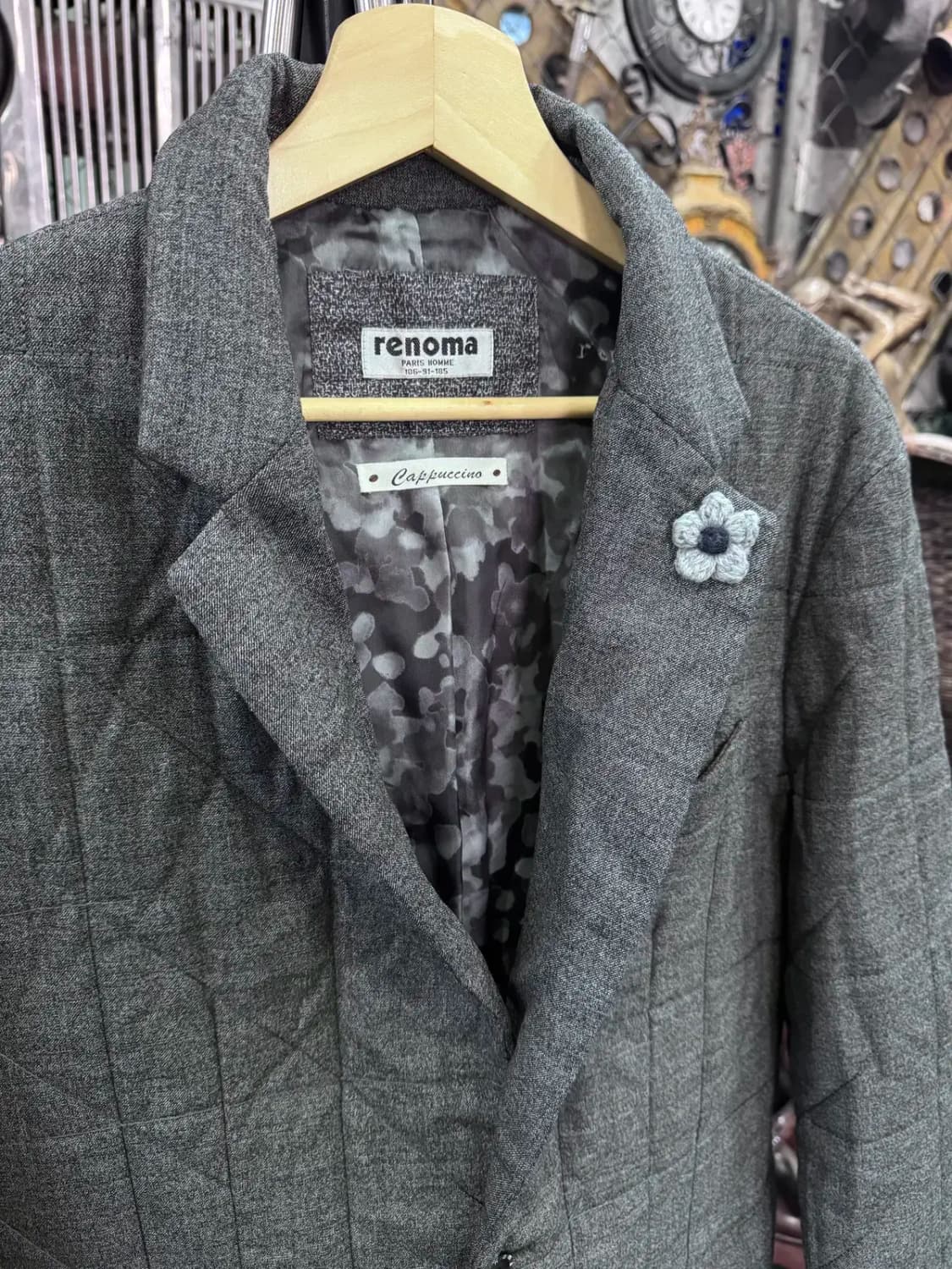 레노마 (renoma) 남성용 퀼팅 재킷 상품이미지7