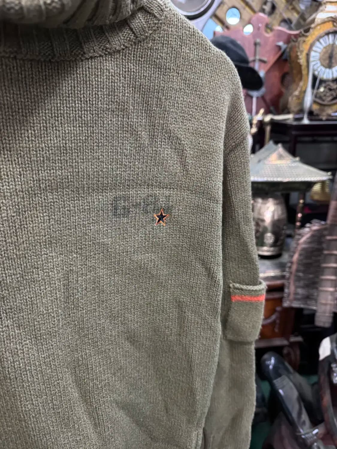 게스 (GUESS) 폴라 터틀넥 니트 상품이미지4