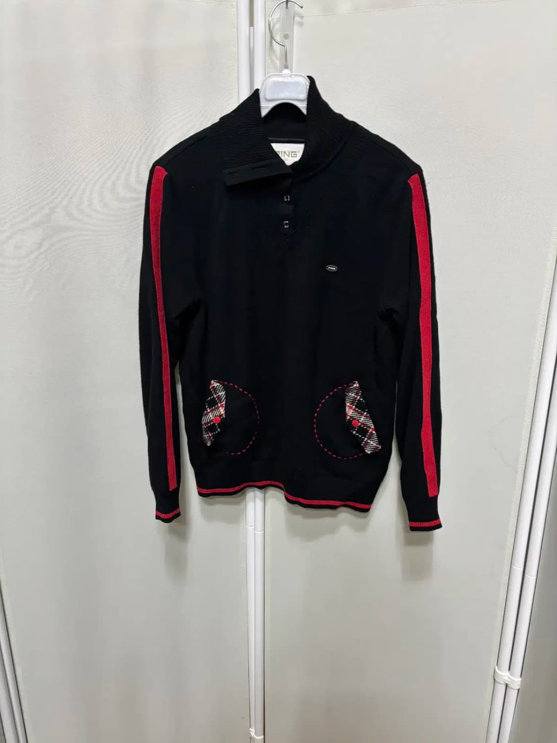 핑 하이넥 모 90% 니트 스웨터 90 상품이미지1